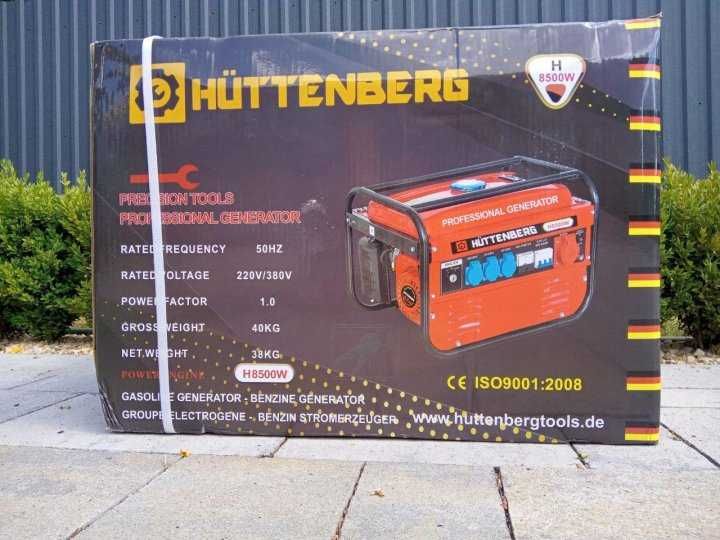 Генератор Huttenberg h8500w германия сборка 3 фазы 1 фаза 3.5квт