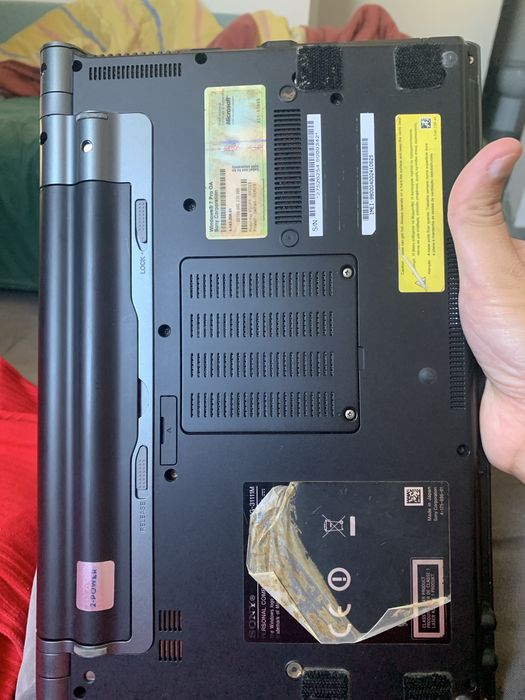 Sony Vaio Série Z - Pecas