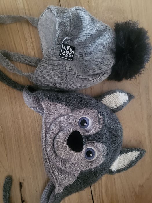 Zestaw czapek na jesień zimę psi patrol 1-3 lata 48 cm