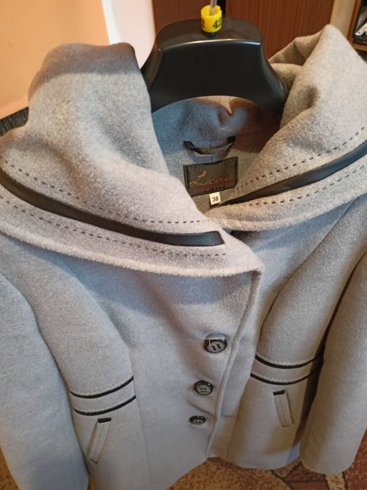 Płaszcz na zimę, rozmiar 38