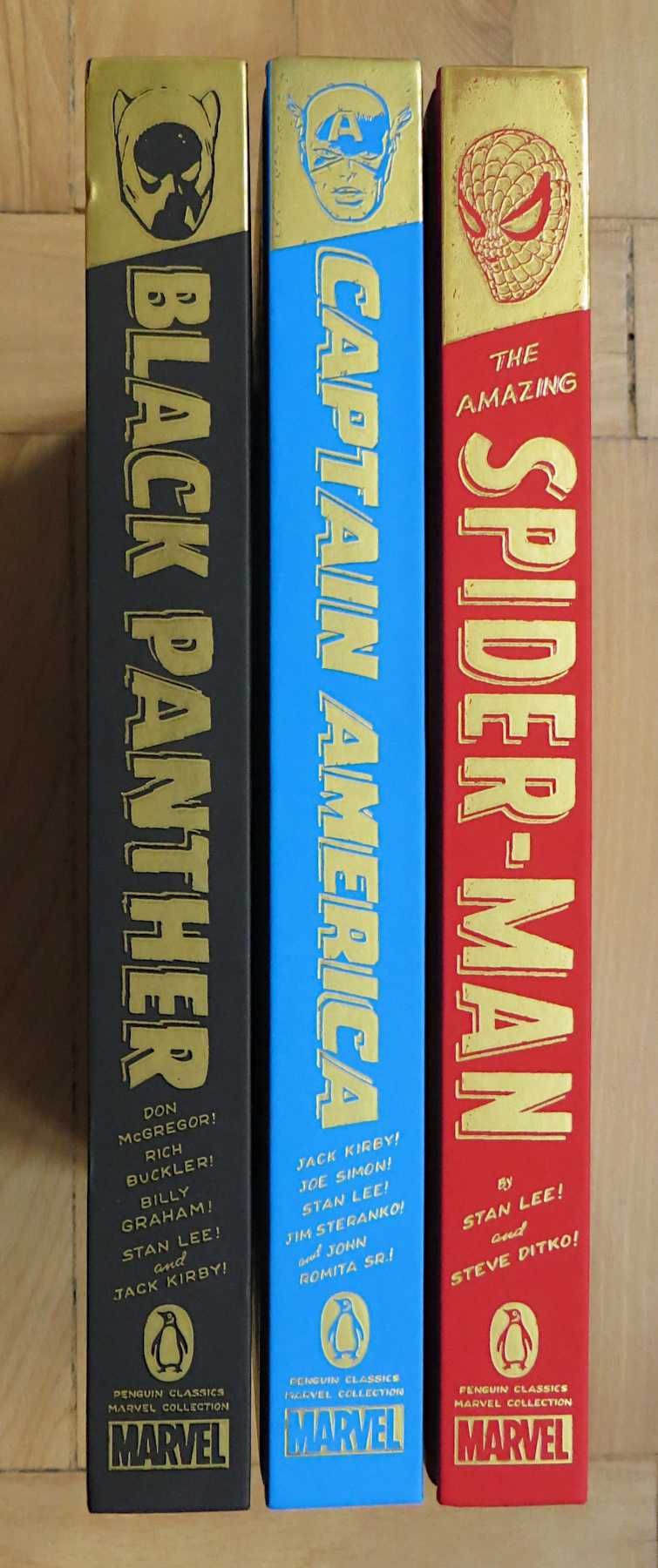 Penguin Marvel Collection Spider-Man Captain America Black Panther
