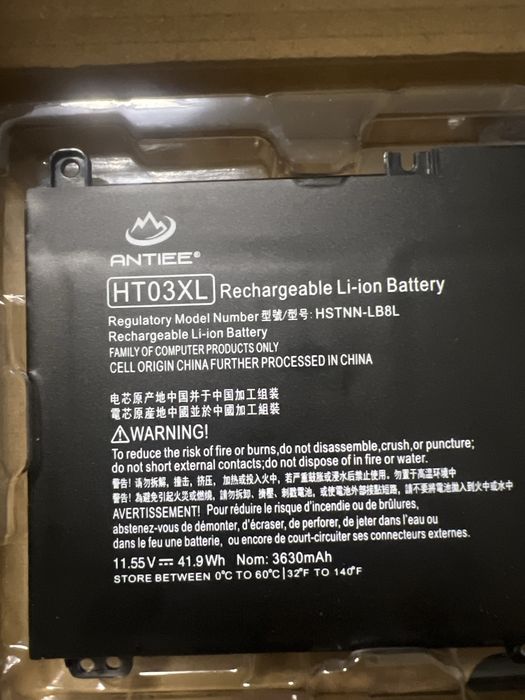 Батарея до ноутбука HP. HT03XL