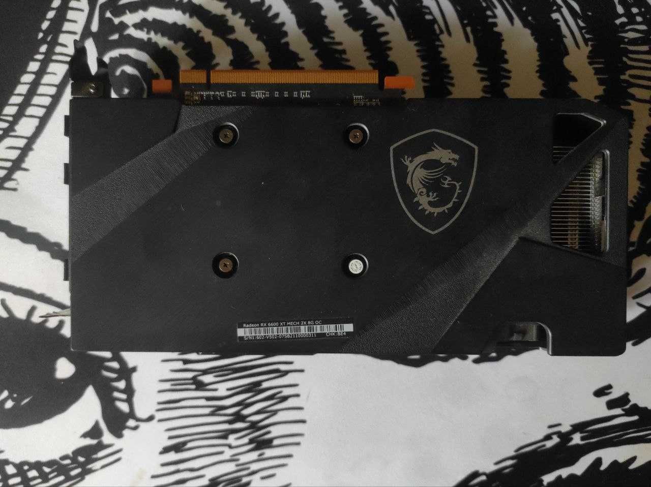 Rx6600 XT 8gb MSI