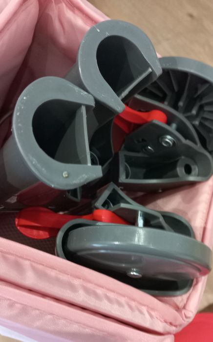 Cama de viagem zippy + colchão ortopédico de molas zippy