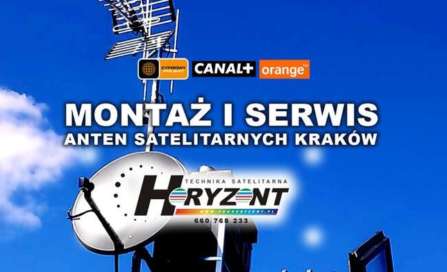 Montaż Anten Satelitarnych HORYZONT Serwis NOWA HUTA