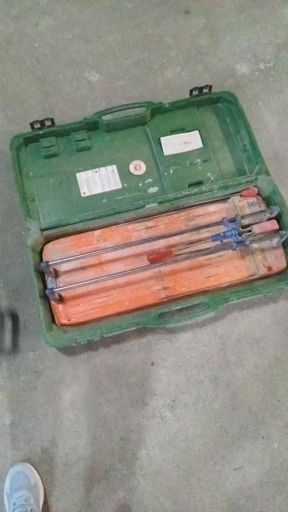Máquina de cortar tijoleira