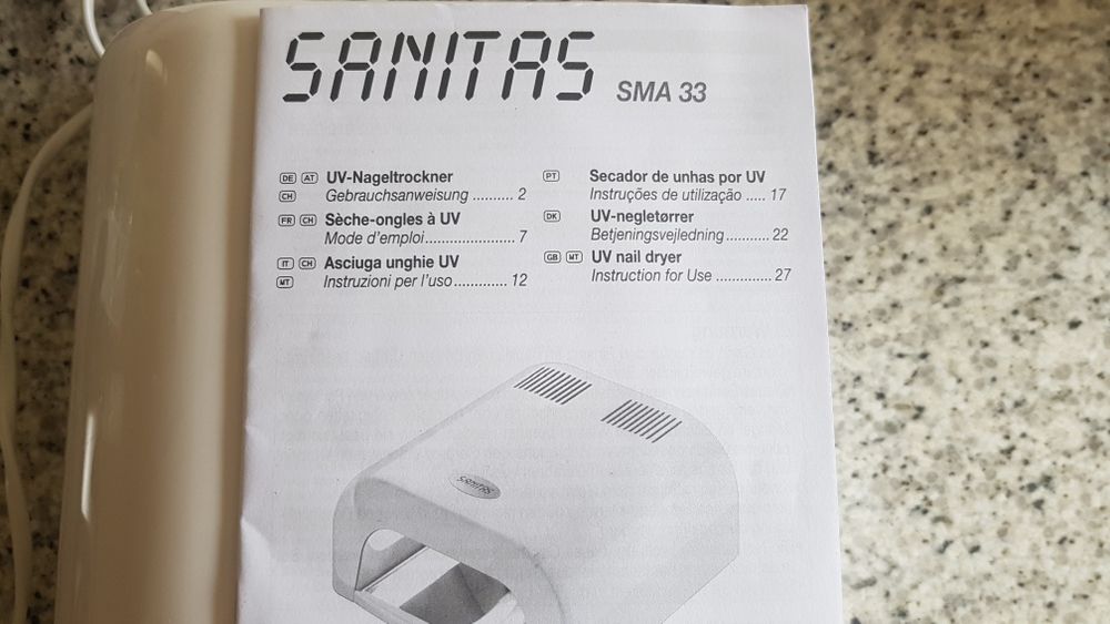 Catalizador de unhas UV