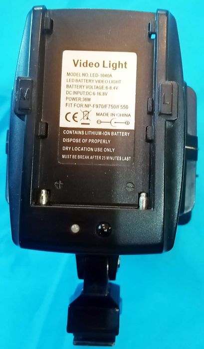 Видеосвет VIDEO LIGHT LED-1040A