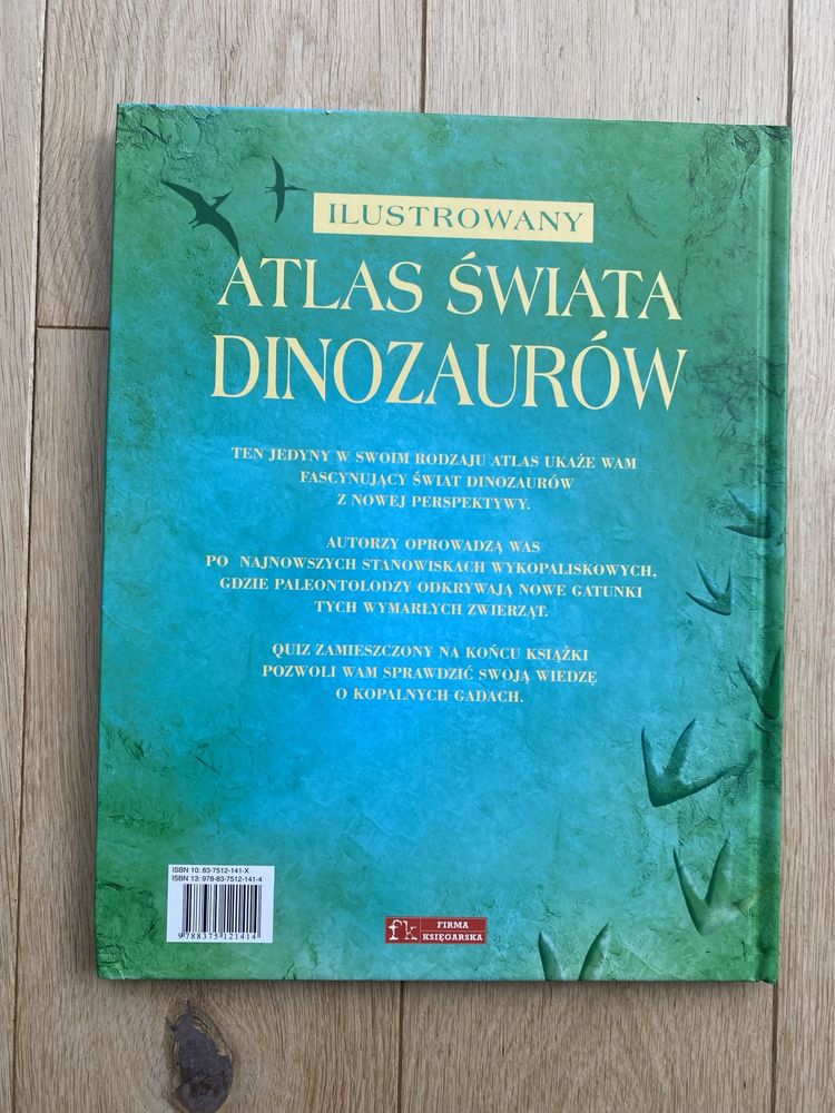 Atlas świata dinozaurów dinozaury