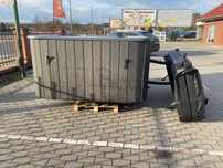 Balia hot tub ruska bania jacuzzi opalane drewnem 6-8 osób kompozyt
