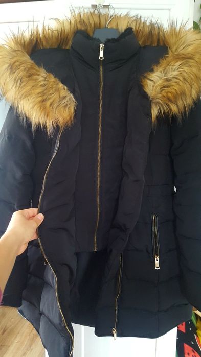 Kurtka z pierzem Stradivarius roz. S