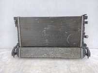 CHŁODNICA WODY INTERCOOLER WENTYLATOR RENAULT LAGUNA III 1.5 DCI 214810039R