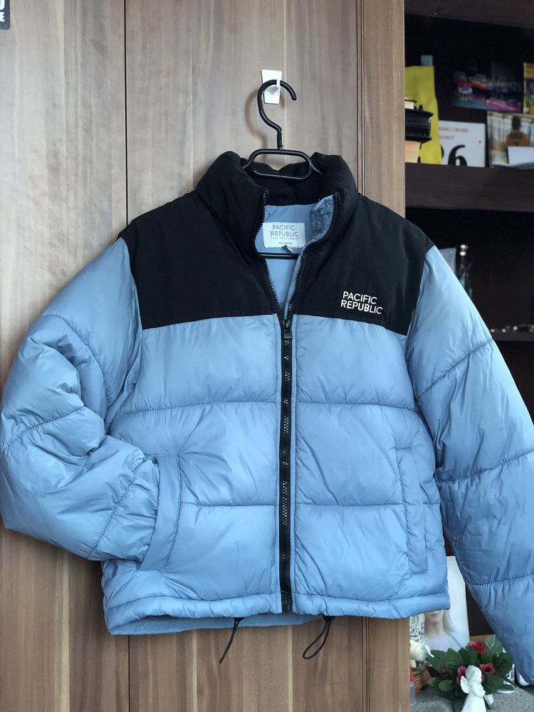 Kurtka ocieplana puchowa zimowa republic pacyfic pull&bear! S!