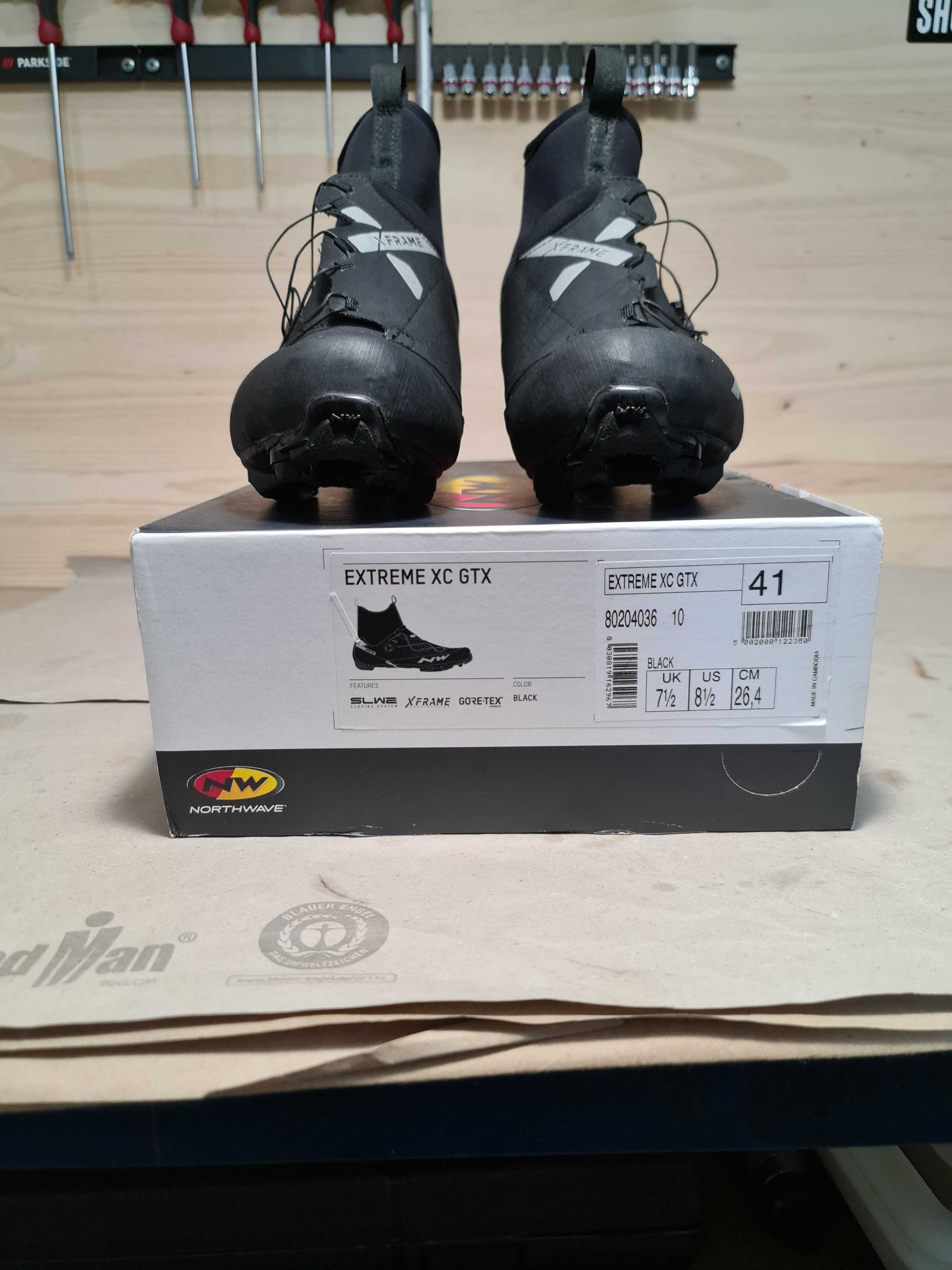 Botas Northwave Extreme XC GORE-TEX MTB preto