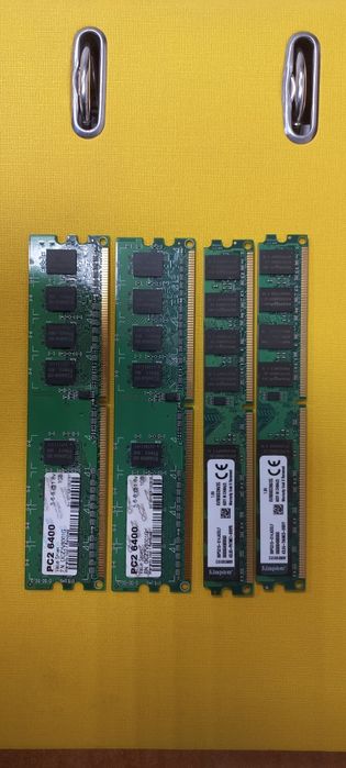 DDR2 Kingston PC2-6400 KVR800D2N6/2Gb 800Mhz