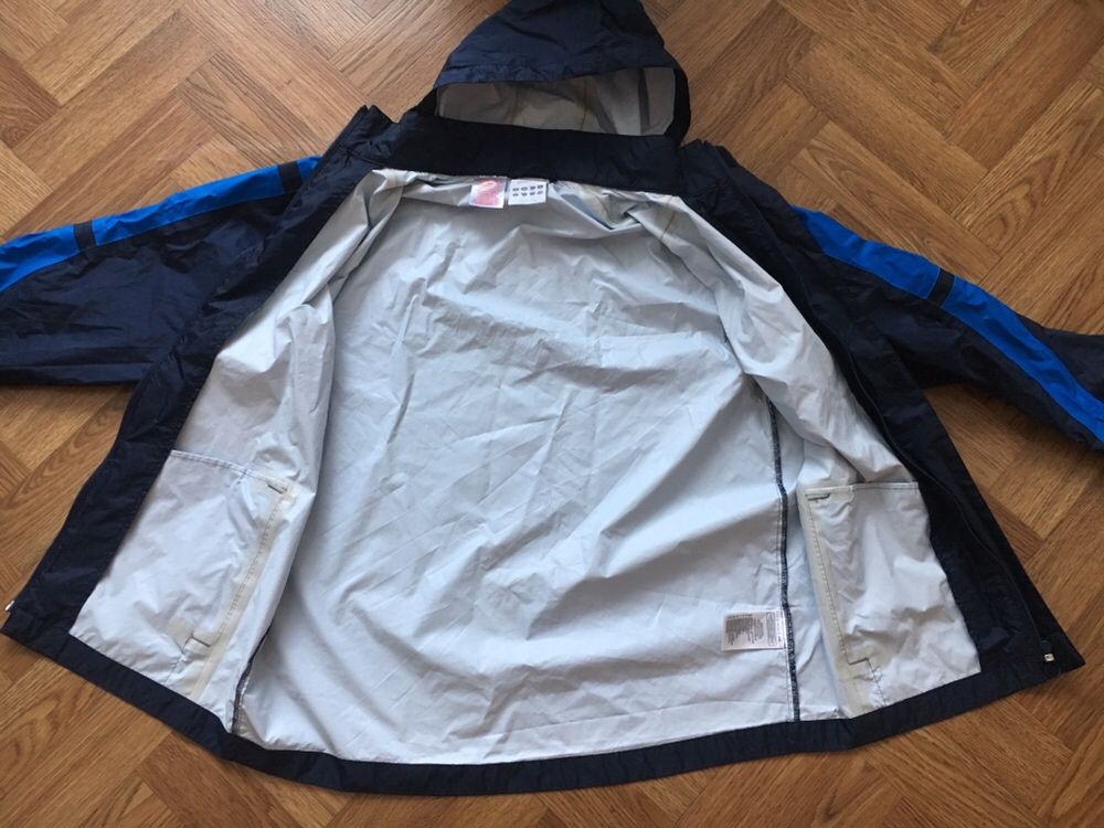 Подростковая куртка ветровка дождевик с капюшоном Adidas