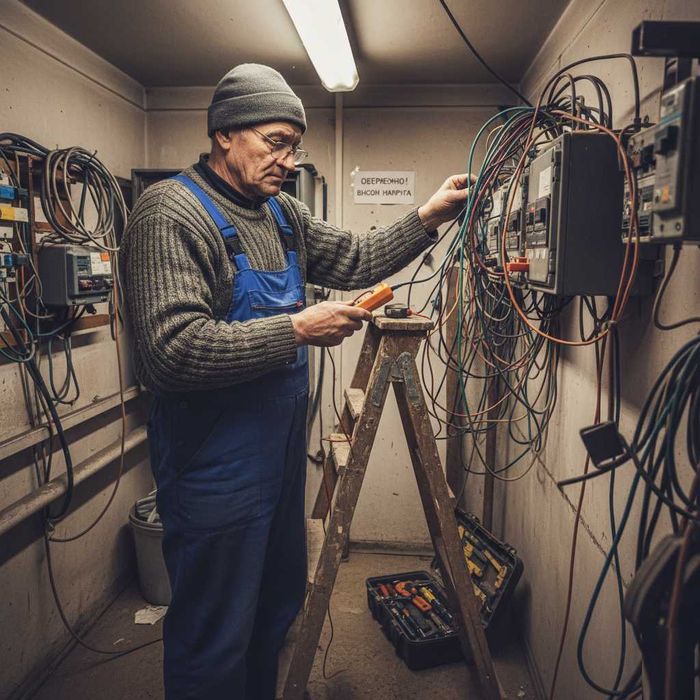 Пишите! Услуги электрика Харьков. Электромонтаж. Аварийный вызов.