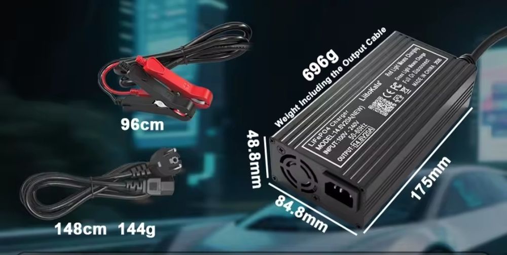Зарядний пристрій 14.6V 20A для LiFePo4
