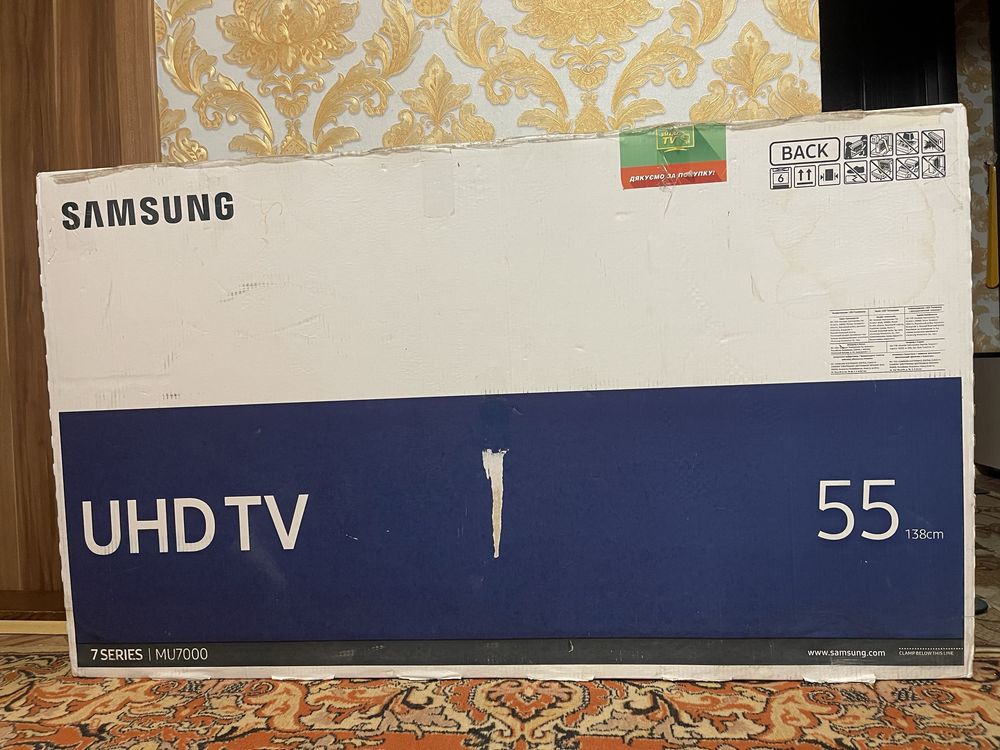 Флагманський смарт  телевізор  Samsung 55» Wi-Fi,  7 серія