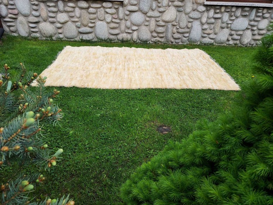 Dywan Wełniany Naturalna Skóra 300x200 Dywan Ze Skór Owczych XXXL