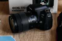 Фотоаппарат Canon EOS 77D + Об'єктив  18-135mm f3,5-5.6 IS USM