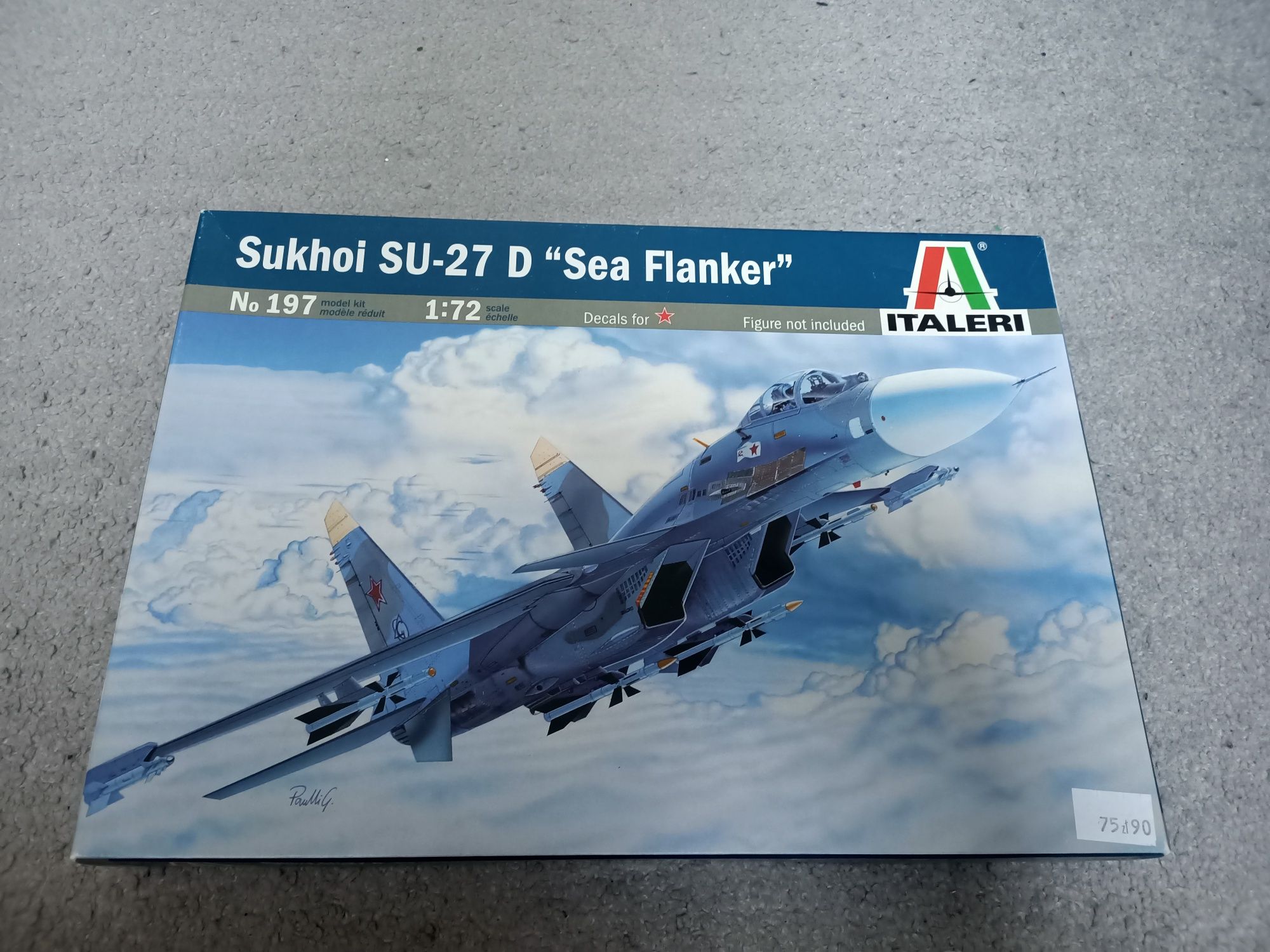 Italeri model SU-27 K