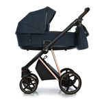 Wózek wielofunkcyjny Roan Ivi 2.0 kol. MYSTIC BLUE Rose Gold OD RĘKI