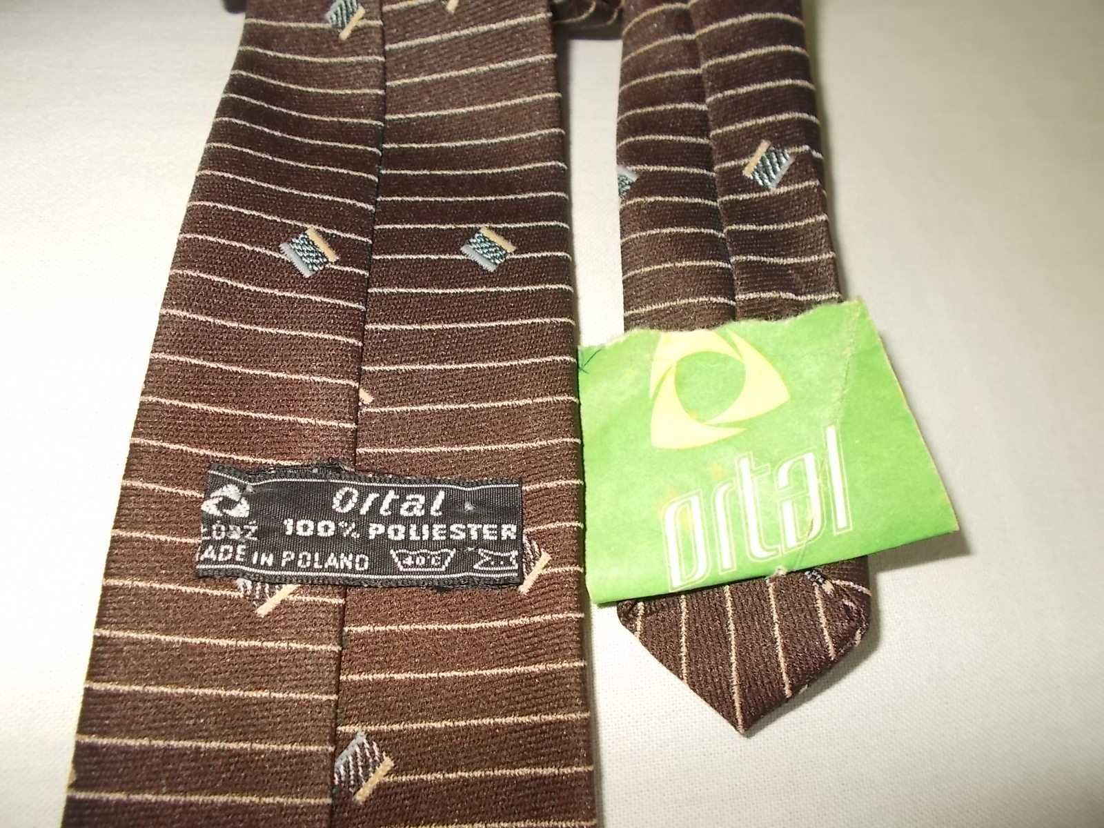Krawaty ORTAL Łódź,PRL,vintage,10zł/szt