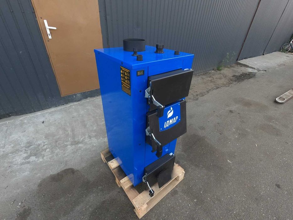 Оригінальний твердопаливний котел ІДМАР. Твердотопливный котёл.