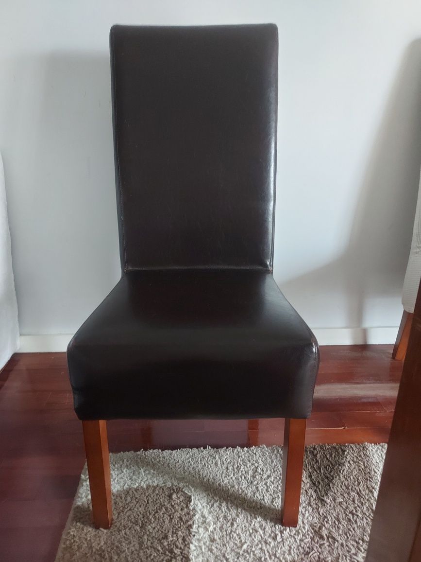 6 cadeiras altas de sala