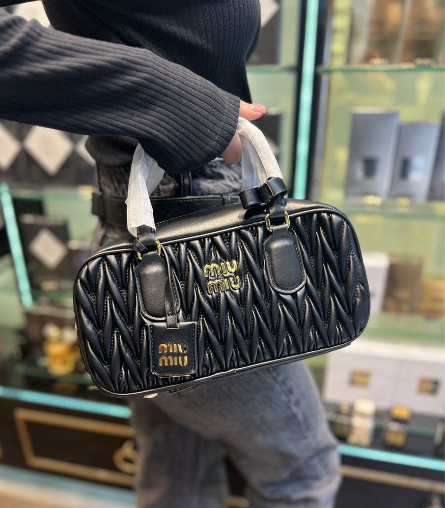 Сумка miu miu Arcadie matelassé nappa leather bag