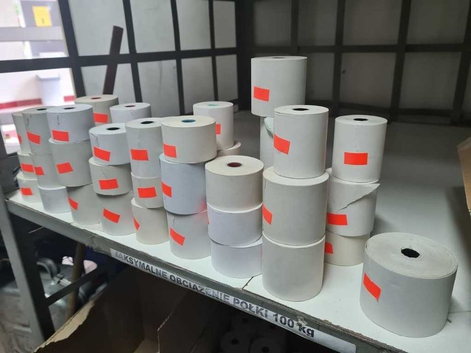 Serpentyny na mecz, event - rolki termiczne - długie!