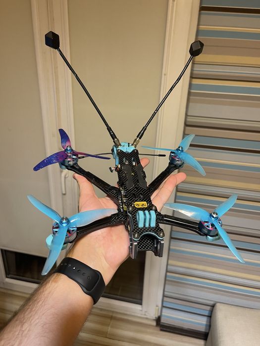5-calowy dron FPV, GPS (używany, sprawny)