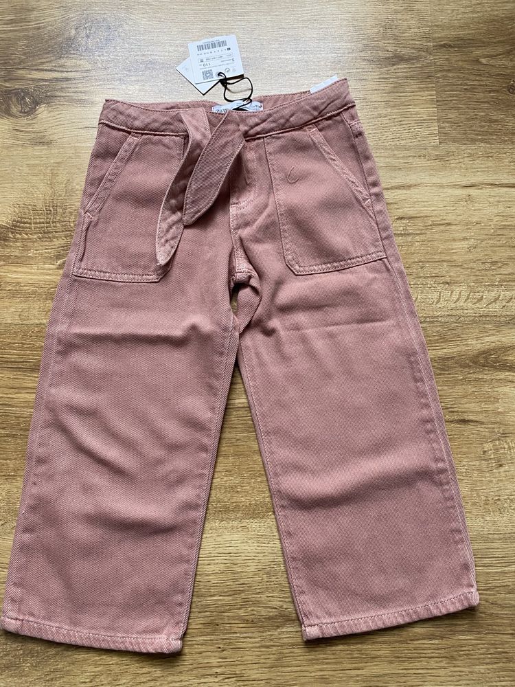 Nowe spodnie z ZARY rozmier 110 dla dziewczynki