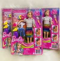Барби Леопард Радужные волосы Barbie Leopard Rainbow Hair Оригинал