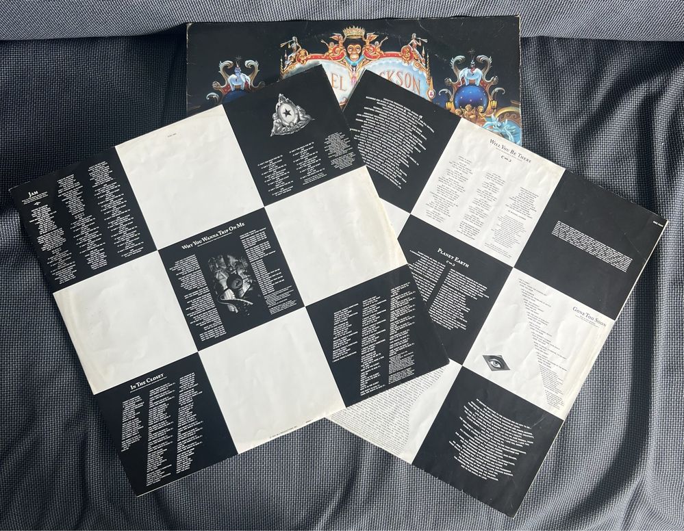 Vinil michael jackson dangerous
