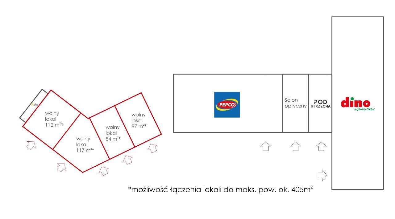 Nowe lokale w parku handlowym obok Dino i Pepco - REZERWACJA
