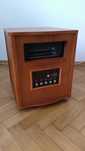 Klarstein Heatbox przenośny grzejnik promiennik na kółkach retro 1500W