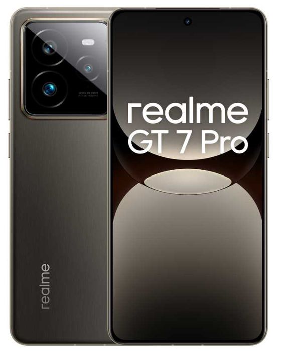 NOWY Smartfon realme GT 7 Pro 12 GB / 512 GB 5G szary WYSYŁKA