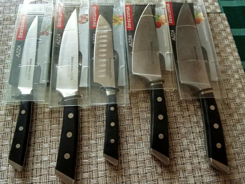 Ніж TESCOMA (Тескома) набір ножів серія AZZA; кісточковиймач; сито мех