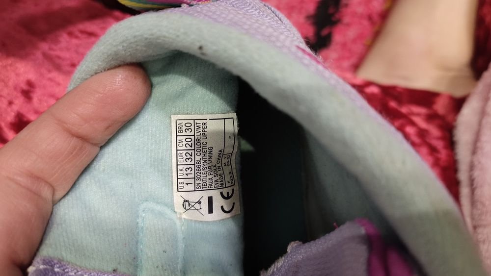 Сапоги для дівчинки