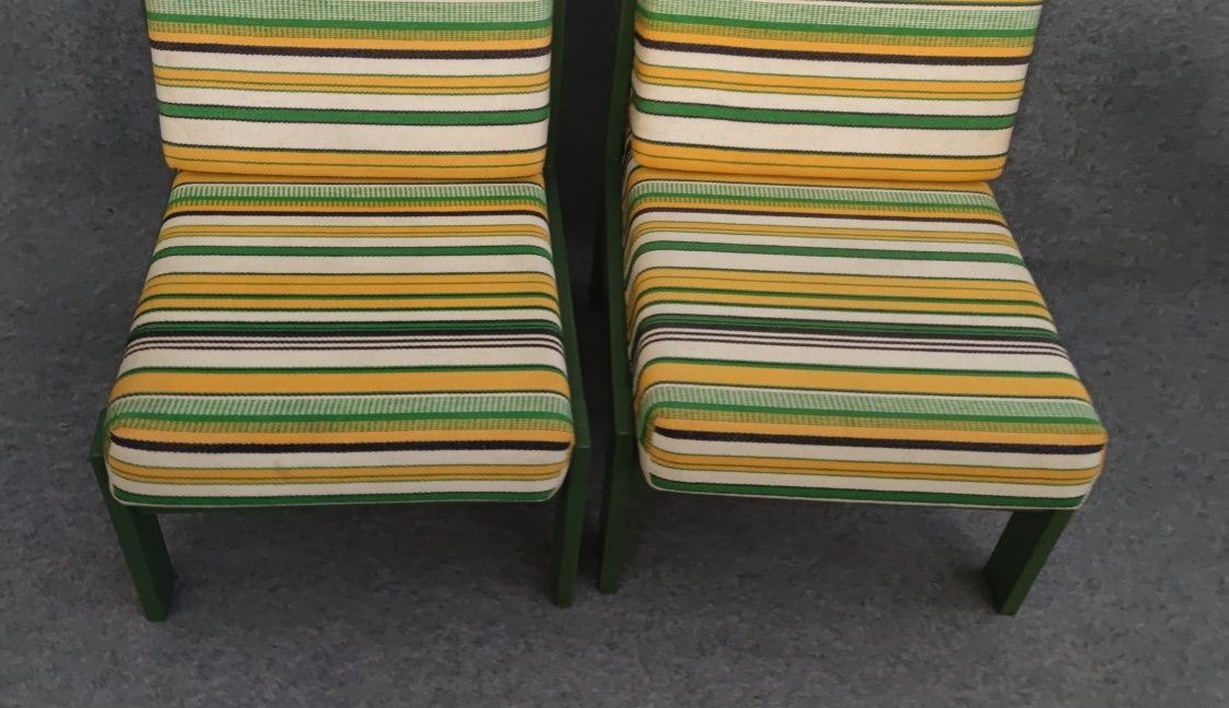Крісло зелене  вінтаж 70і роки дизайн