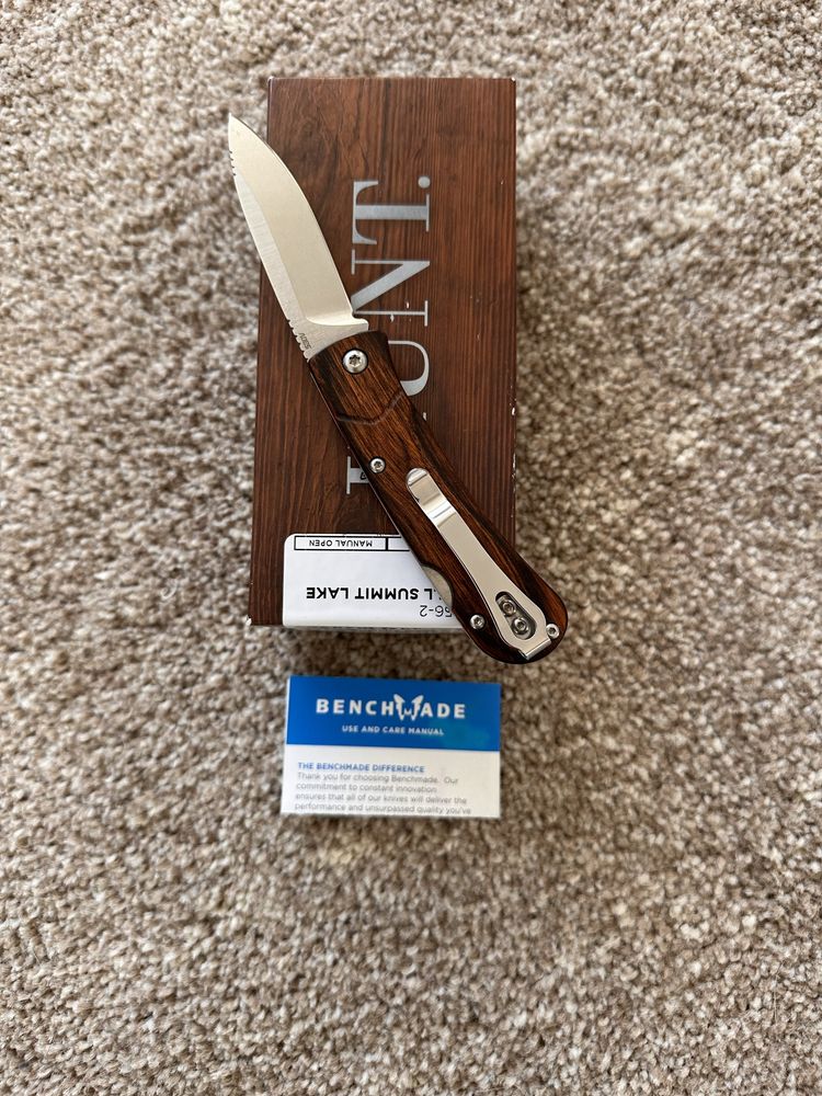 Benchmade 15056-2 Small Summit Lake S30V Оригінал!