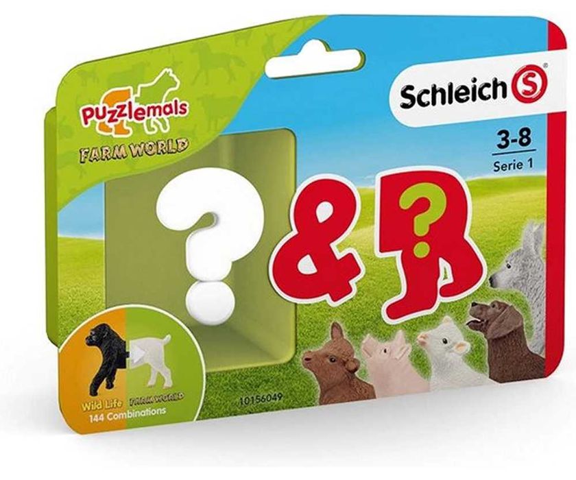 Zestaw kolekcjonerski Schleich Puzzlemals Farm Word Niespodzianka