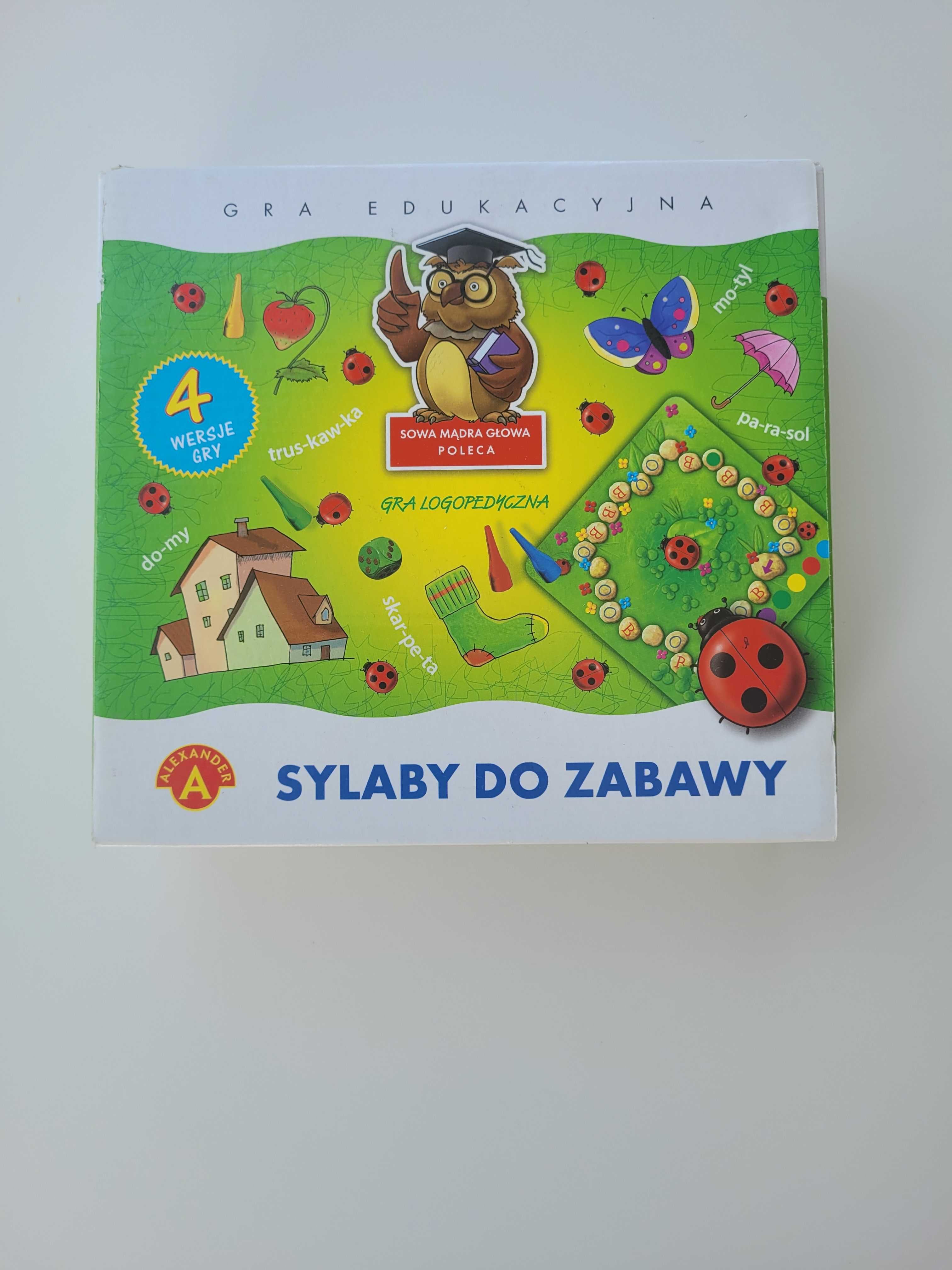 Sylaby do zabawy. Gra edukacyjna