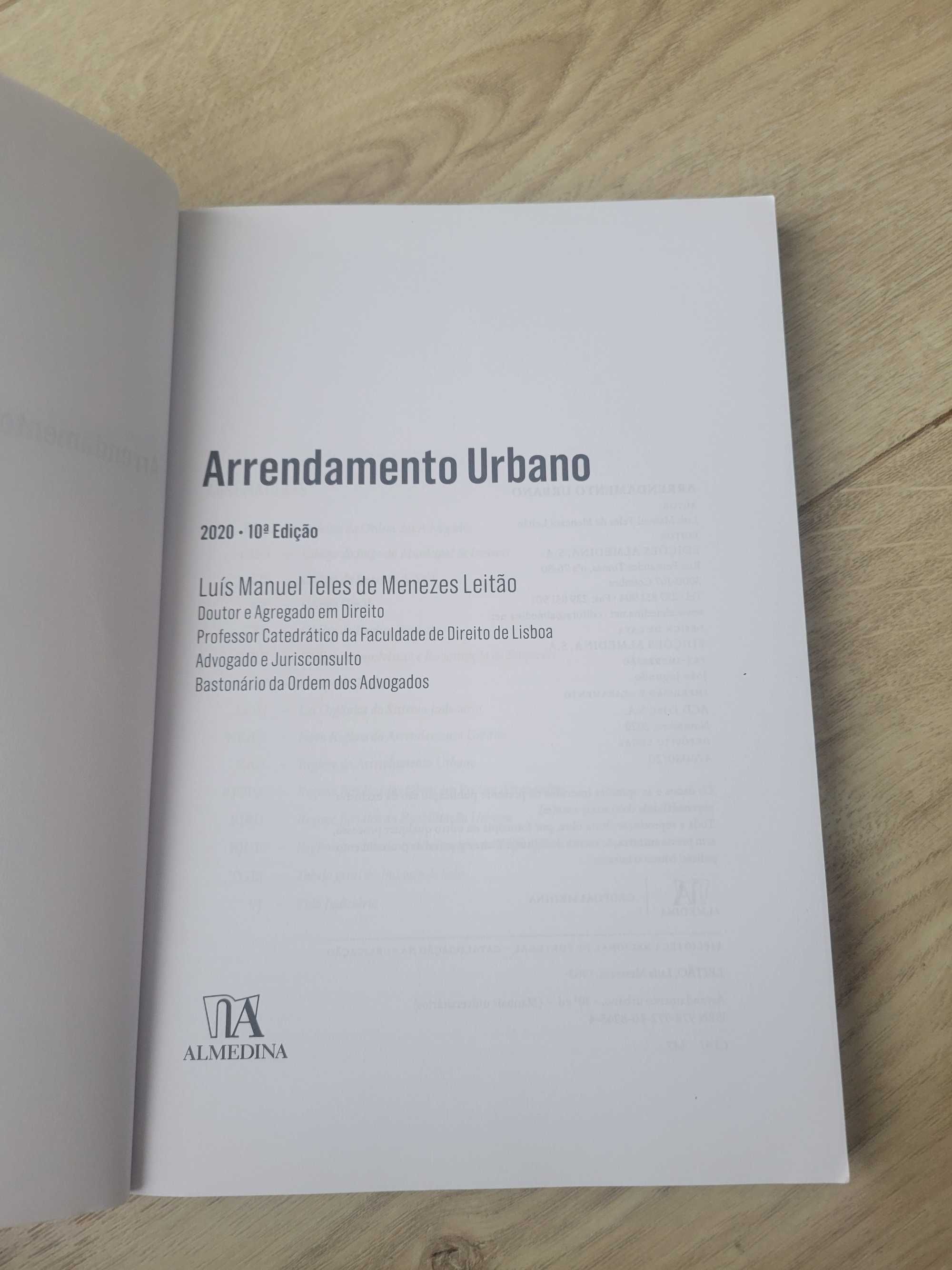 Arrendamento Urbano de Luís Menezes Leitão