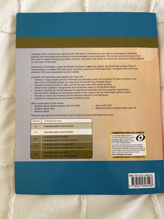 Livros de preparação CAE