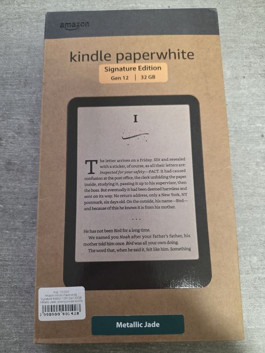Kindle Paperwhite. 2025. 12 покол.32Гб. Новий. Зелений. Signature Edit