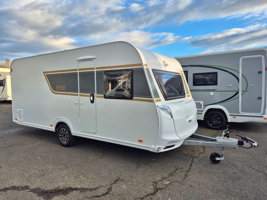 Burstner PRZYCZEPA KEMPINGOWA BURSTNER B66 465 TS MODEL 2026  Nowość! Limitowana seria! Łóżko francuskie