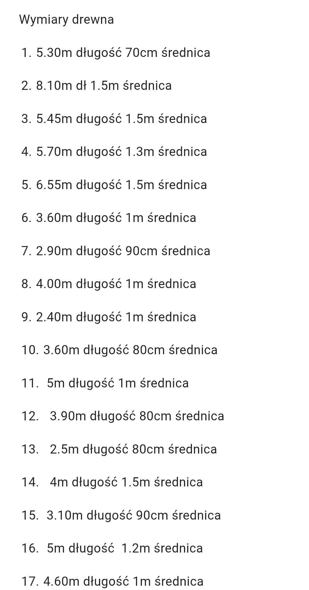 Sprzedam drewno jesion/olcha